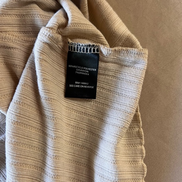 Torrid Taupe Ribbed Knit Top - Picture 6 of 8